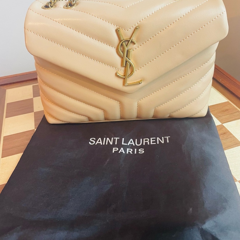 Saint Laurent LouLou Quilted Shoulder Bag
